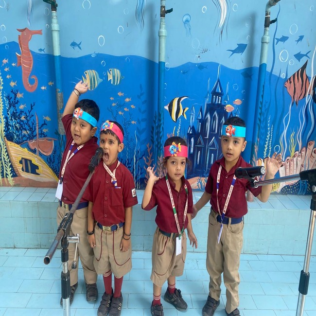 Pre school Hercule hosts a special assembly 'Life Below Water'